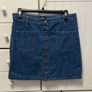 Gap denim skirt size 29